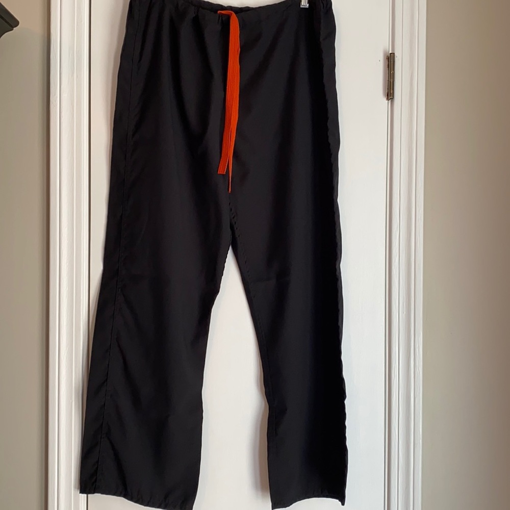 Medline Unisex Drawstring Scrub Pant - Black